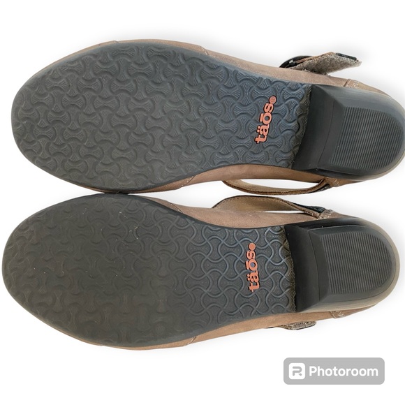 Taos leather Mary Jane shoes Sz 7.5 - Picture 10 of 14